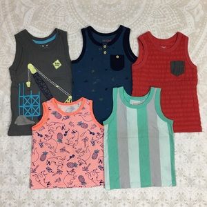 Toddler boy tank top bundle